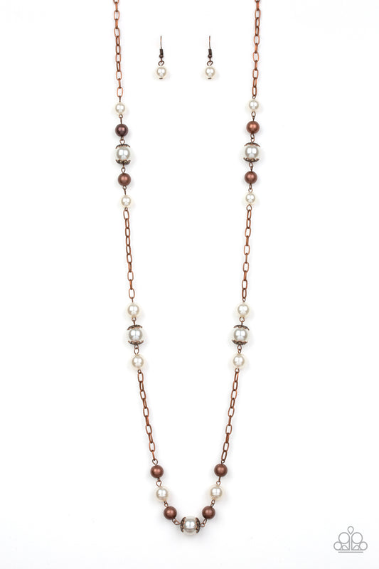 Wall Street Waltz - Copper Necklace