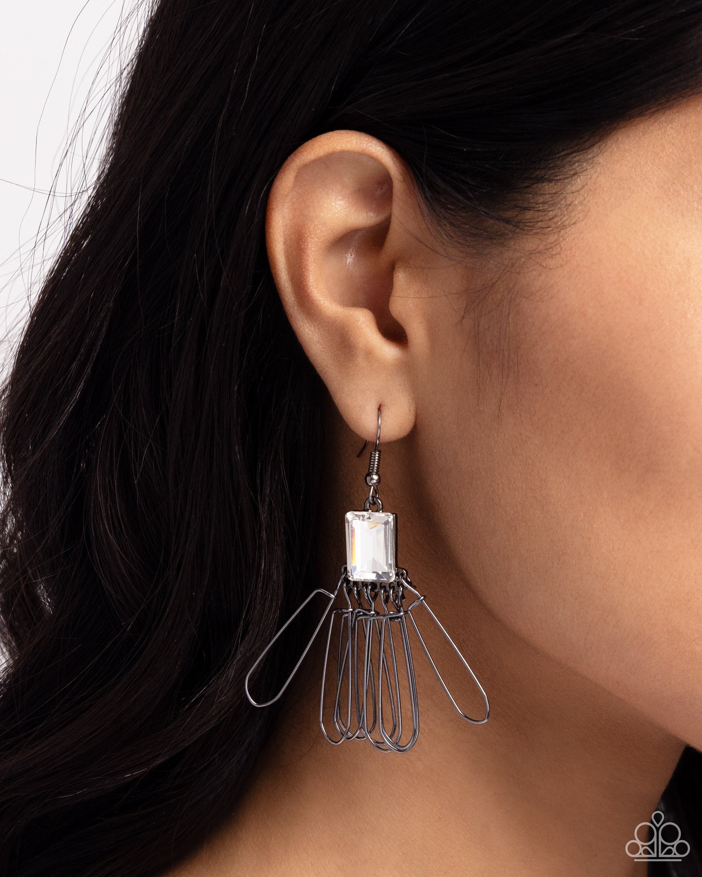 Factory Flair - Black Earring