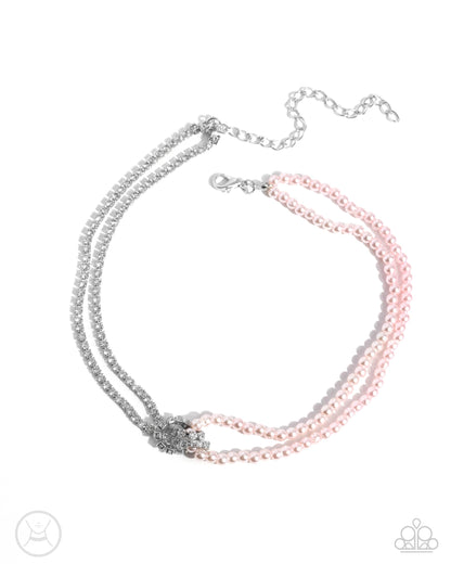 Twisted Twin - Pink Choker