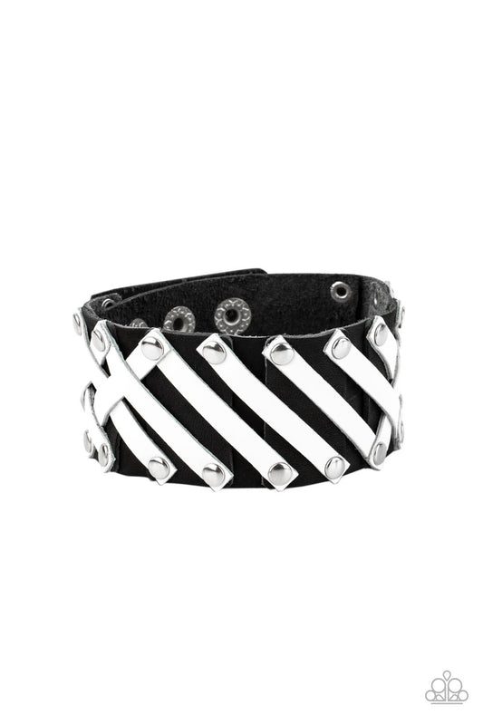 Rebel Rumble - Black Wrap Bracelet